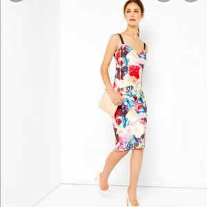 Ted Baker Floral design Dress Size 0